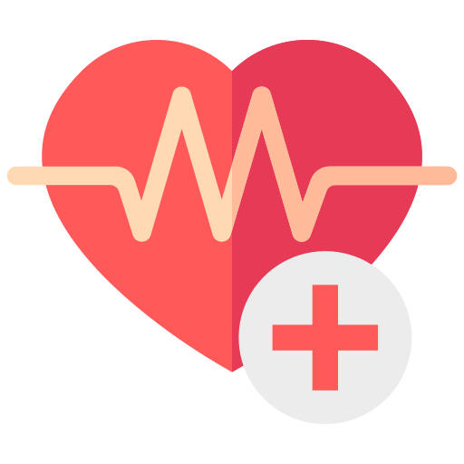 Серце з пульсом – символ лікування та здоров’я серцево-судинної системи